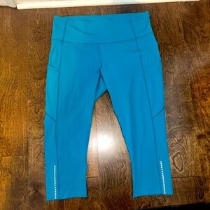 NWOT Lululemon Fast and Free Leggings